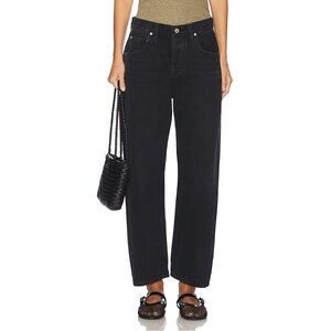 Citizens of Humanity Dahlia Bow Leg Baby Roll Denim Jeans in Stonington Size 28